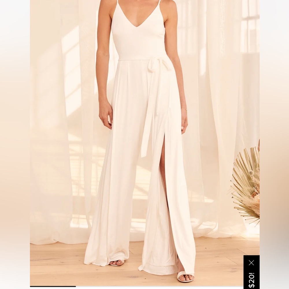 LuLu’s White Jumpsuit